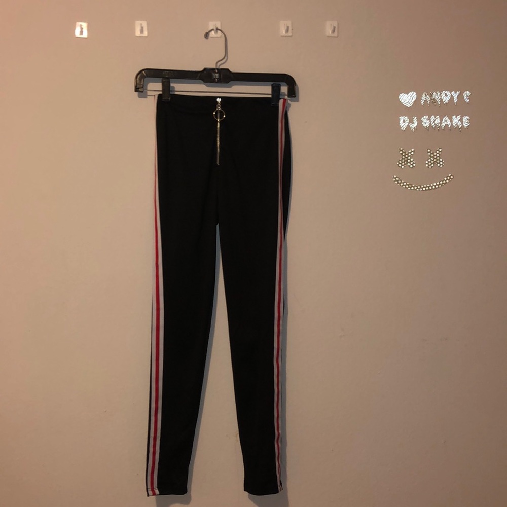 Striped leggins